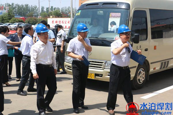 侯典峰、王力舟來(lái)水泊焊割